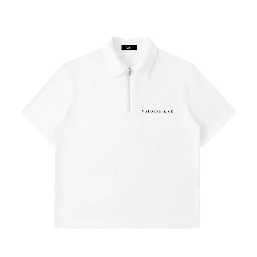 Half Zip Apparel Polo