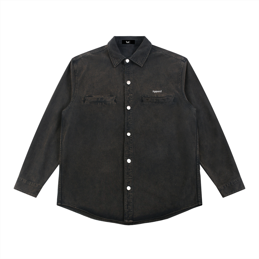 Denim Vintage Washed Apparel Jacket