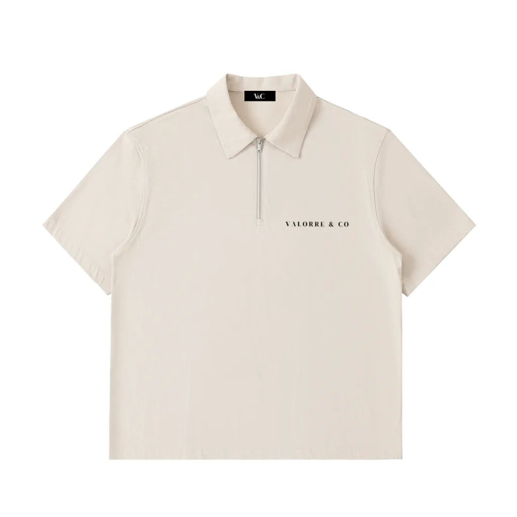 Half Zip Apparel Polo