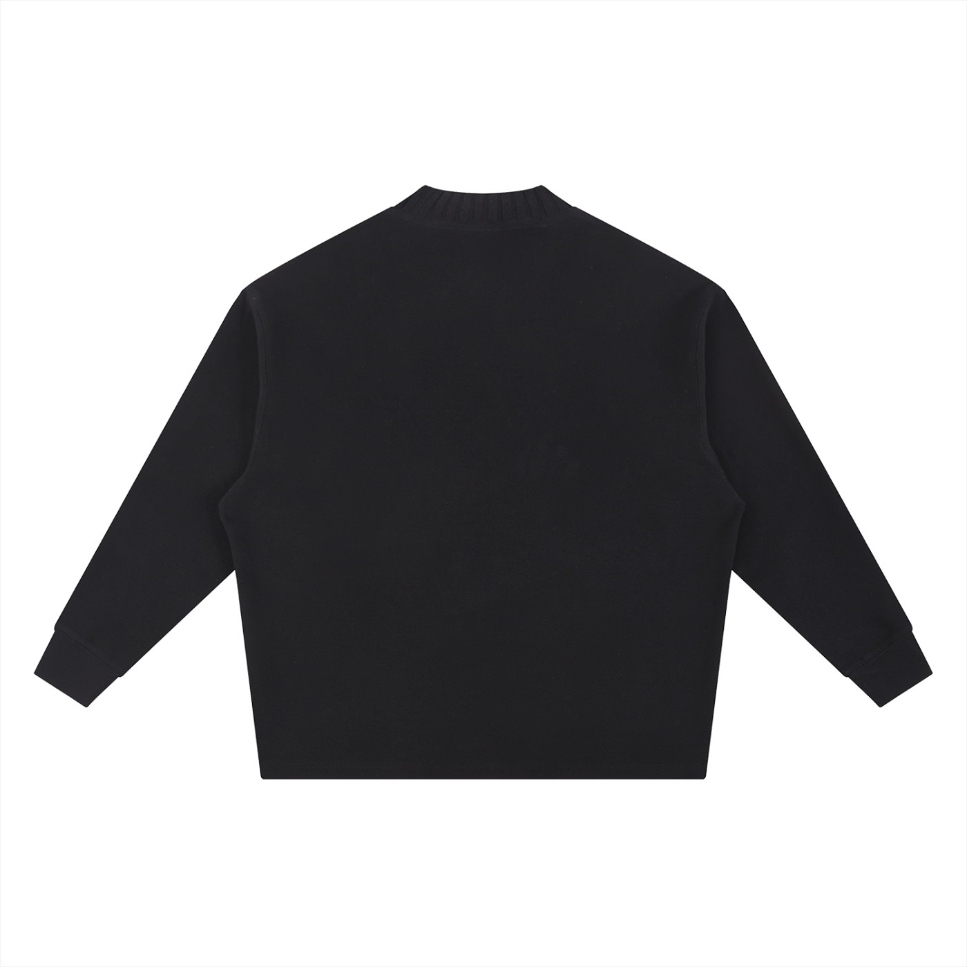 Knitted Round neck oversized apparel sweatshirt