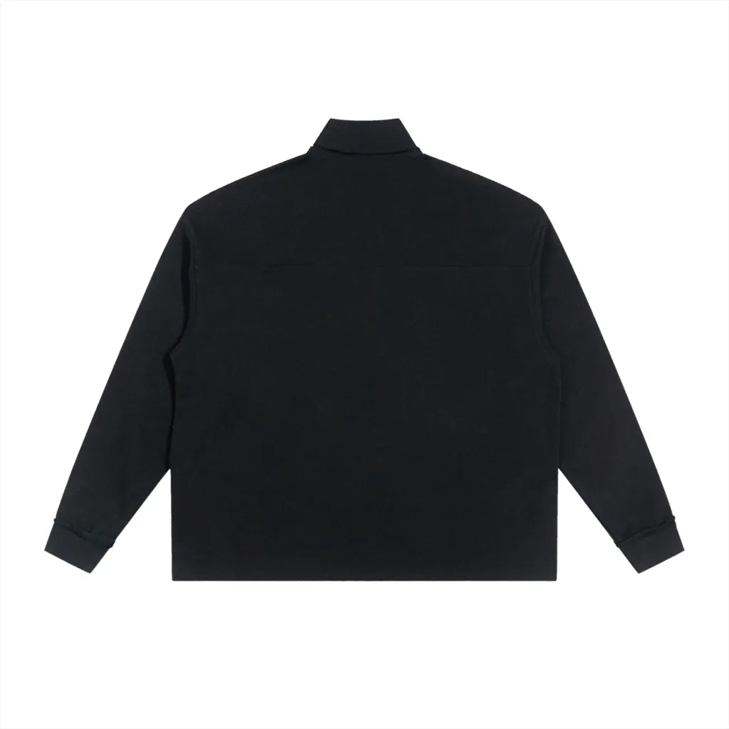 Half Zip Apparel long sleeve sweater