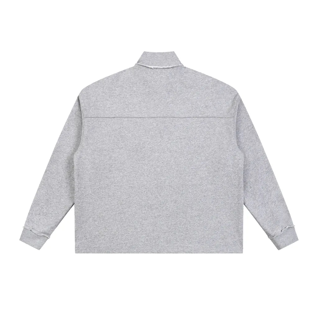Half Zip Apparel long sleeve sweater